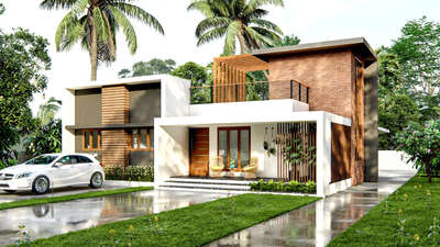 Exterior Designs by Civil Engineer Rohit G Nair, Idukki | Kolo