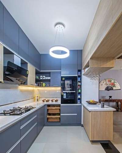 Kitchen, Lighting, Storage Designs by Architect Er Manoj Bhati, Jaipur | Kolo