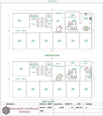 Plans Designs by Civil Engineer hriday v r, Thiruvananthapuram | Kolo