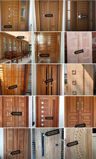 Door Designs by Carpenter Ranjith Ck, Kannur | Kolo