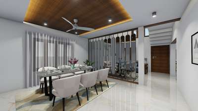 Dining Designs by Architect Athul Nath K, Malappuram | Kolo