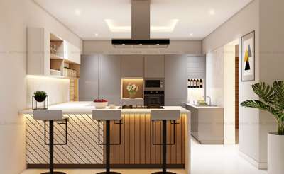 Kitchen Designs by Contractor Martin Joseph, Kottayam | Kolo