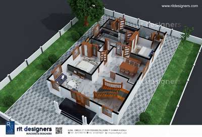 Plans Designs by Architect RIT DESIGNERS kannur, Kannur | Kolo