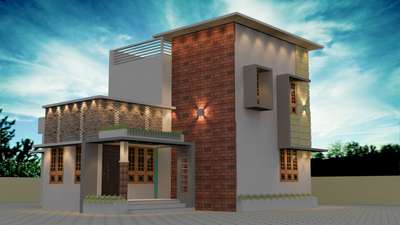 Exterior, Lighting Designs by 3D & CAD anu  prurushothaman , Thiruvananthapuram | Kolo