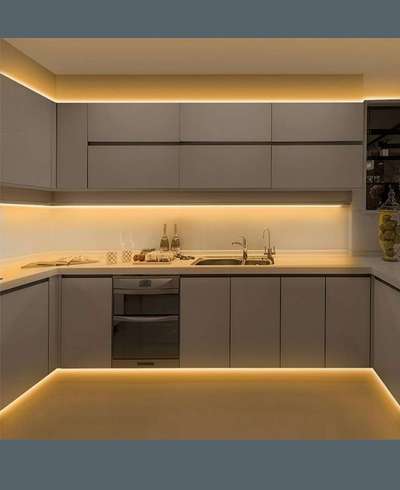 Kitchen, Lighting, Storage Designs by Architect Purushottam Saini, Jaipur | Kolo