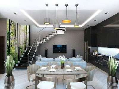 Dining, Furniture, Table, Lighting, Ceiling Designs by Contractor HA  Kottumba , Kasaragod | Kolo