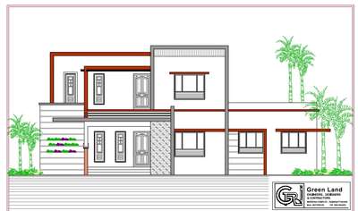 Plans Designs by 3D & CAD Ubaiz golden gate , Kozhikode | Kolo