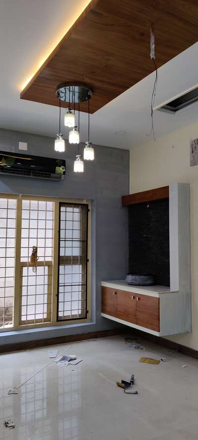 Ceiling, Dining, Home Decor, Window, Lighting Designs by Interior Designer Erives  interiors, Thrissur | Kolo