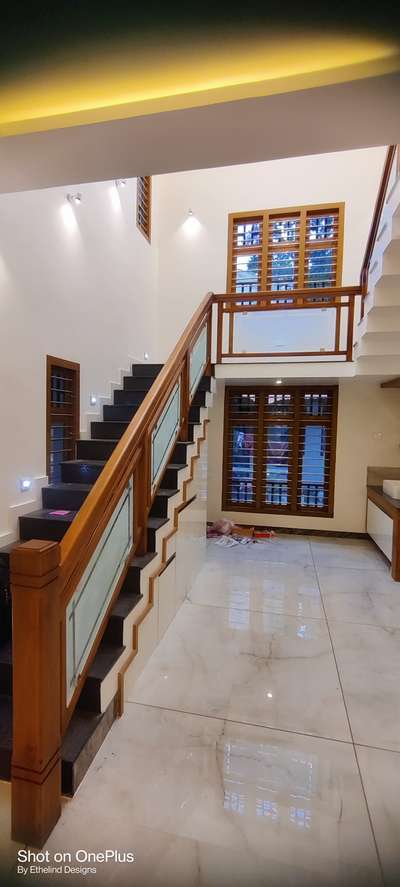 Flooring, Lighting, Window, Staircase Designs by Civil Engineer Ranju Karumathil, Thrissur | Kolo