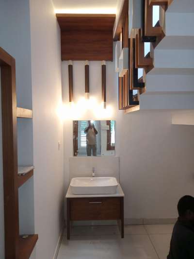 Lighting, Bathroom Designs by Interior Designer Reju Chembil, Thrissur | Kolo