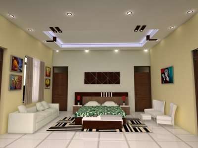 Ceiling, Lighting, Table, Bedroom Designs by Interior Designer designer interior  9744285839, Malappuram | Kolo