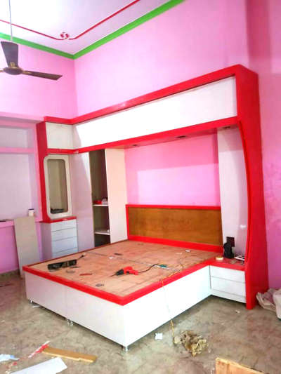 Furniture, Storage, Bedroom, Wall Designs by Carpenter Prahlad Singh Furniture woodwork, Sikar | Kolo