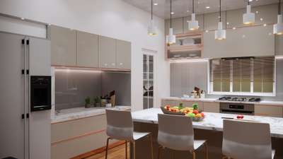 Lighting, Kitchen, Table, Storage, Furniture Designs by Architect Ar Swami  Dhas, Thiruvananthapuram | Kolo
