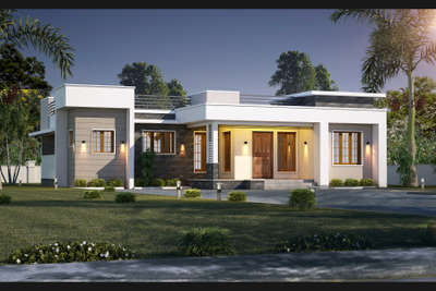 Exterior Designs by 3D & CAD Sunil Kumar, Ernakulam | Kolo