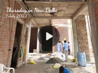 Exterior Designs by Contractor truevalue construction , Delhi | Kolo