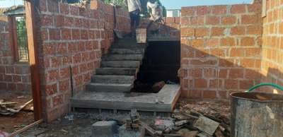 Staircase Designs by Civil Engineer മുസ്തഫ  കെ  കെ , Kannur | Kolo