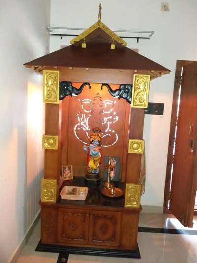 Prayer Room Designs by Interior Designer Aravind As, Kottayam | Kolo