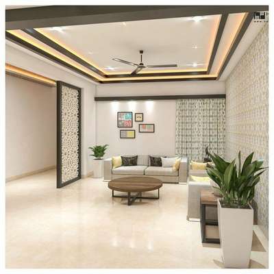 Ceiling, Furniture, Lighting, Living, Table Designs by Contractor Ayan Sheikh, Delhi | Kolo