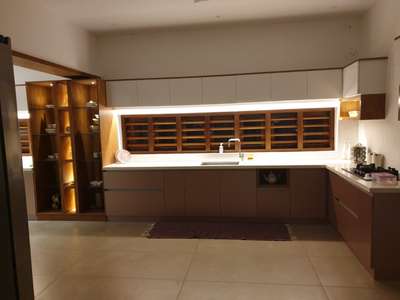 Lighting, Kitchen, Storage Designs by Interior Designer Sabid Sachu, Kozhikode | Kolo