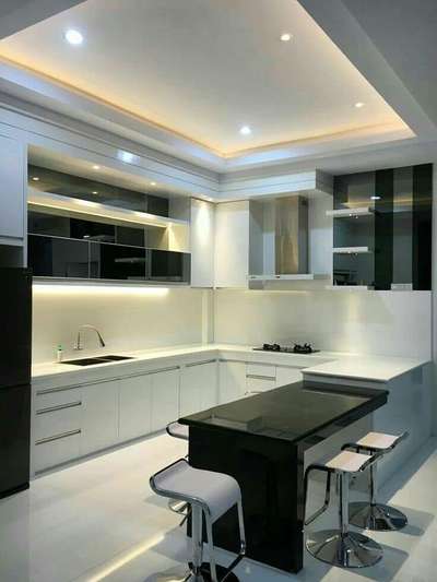 Ceiling, Kitchen, Lighting, Storage Designs by Carpenter ഹിന്ദി Carpenters 99 272 888 82, Ernakulam | Kolo
