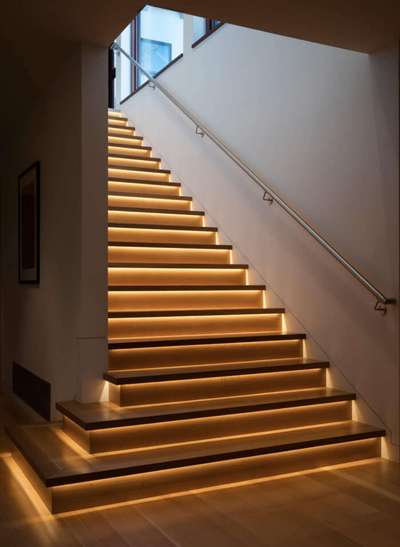 Staircase, Lighting Designs by Electric Works Pradeep  Malviya , Indore | Kolo