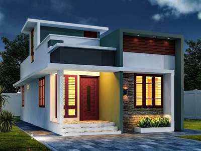 Exterior, Lighting Designs by Architect morrow home designs , Thiruvananthapuram | Kolo