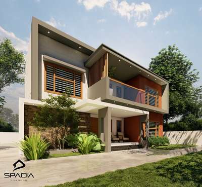 Exterior Designs by Architect spacia Developers, Kozhikode | Kolo
