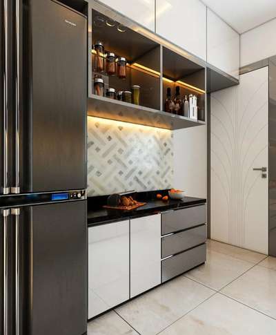 Lighting, Kitchen, Storage Designs by Contractor Sahil Mittal, Jaipur | Kolo