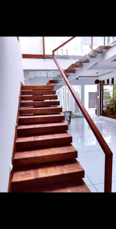Staircase Designs by Painting Works shamnad shamnad, Thiruvananthapuram | Kolo