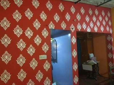 Wall Designs by Painting Works Sarath S, Idukki | Kolo