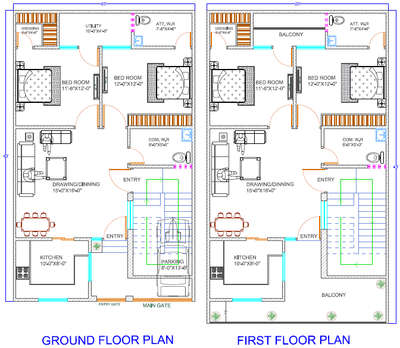 Plans Designs by Architect A1 SEVEN, Jaipur | Kolo