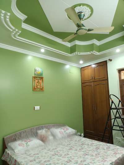 Ceiling, Furniture, Lighting, Storage, Bedroom Designs by Painting Works Asif Siddiuqe, Delhi | Kolo