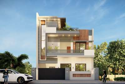 Exterior Designs by Architect Aashish  Saini, Panipat | Kolo