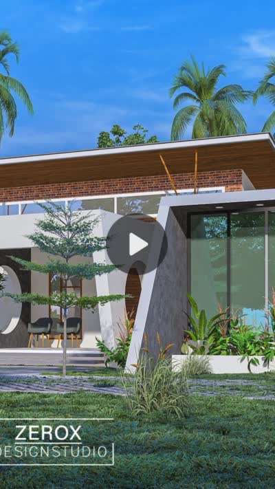 Exterior Designs by Interior Designer Gridline Architectural  Studio, Malappuram | Kolo