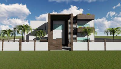 Exterior Designs by Contractor Ankit Dubey, Indore | Kolo