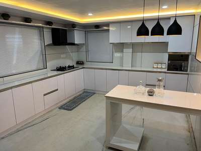 Kitchen, Lighting, Storage Designs by Contractor shafeeq abdurahman , Kozhikode | Kolo