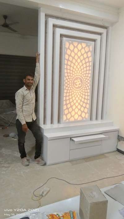 Prayer Room Designs by Contractor Sahil Mittal, Jaipur | Kolo