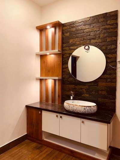Wall, Bathroom Designs by Interior Designer Ani alappattu, Kannur | Kolo