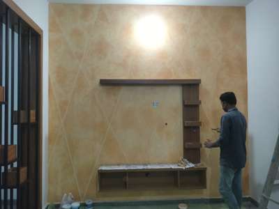 Living, Storage Designs by Painting Works Satheesan Padiyam, Malappuram | Kolo
