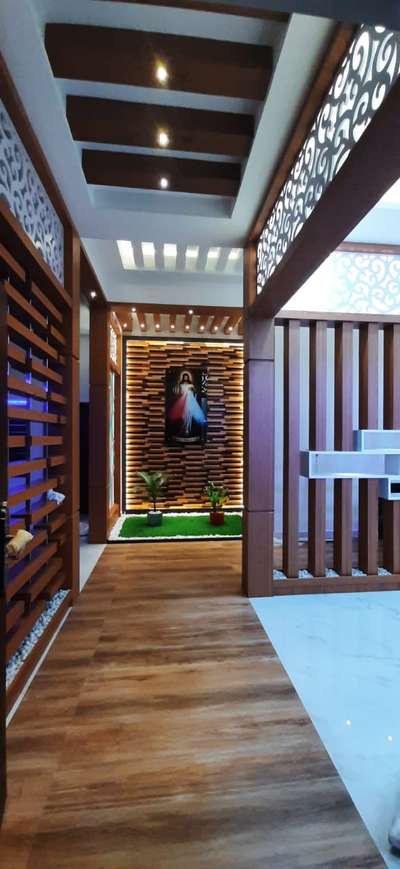 Furniture, Ceiling, Prayer Room Designs by Carpenter Sreekumar VT, Kottayam | Kolo