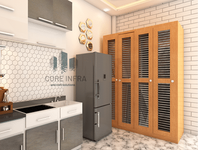 Kitchen, Storage Designs by Civil Engineer Shubham Kushwah, Indore | Kolo