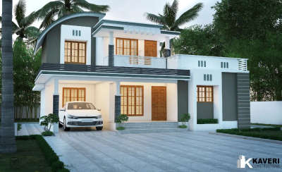 Exterior Designs by Civil Engineer vinayak vinod, Alappuzha | Kolo