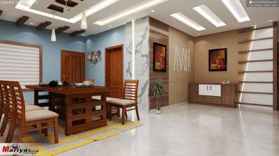 Dining, Furniture, Table, Storage, Ceiling Designs by Painting Works shiju kt, Idukki | Kolo
