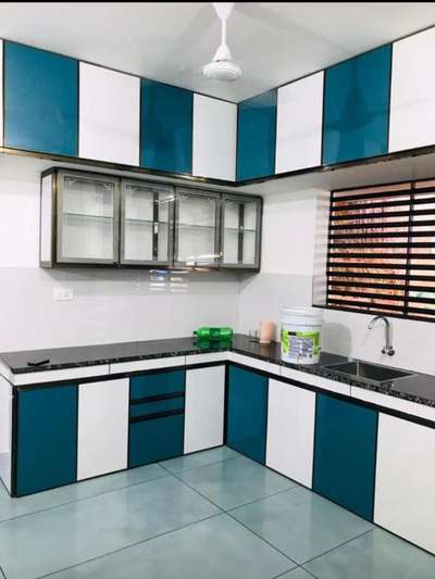 Kitchen, Storage Designs by Interior Designer Aynx doors and windows , Wayanad | Kolo