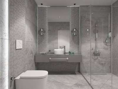 Bathroom Designs by 3D & CAD Bhoopesh Sharma, Jaipur | Kolo