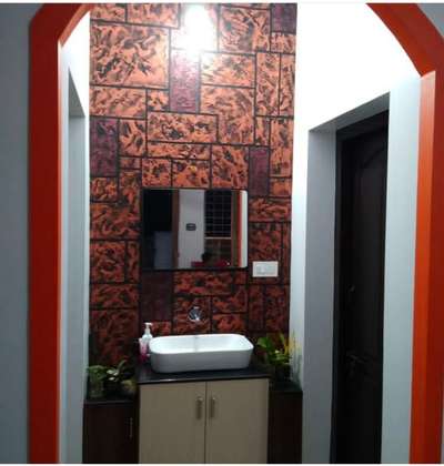 Wall, Bathroom Designs by Painting Works Ramesh Rajan, Palakkad | Kolo