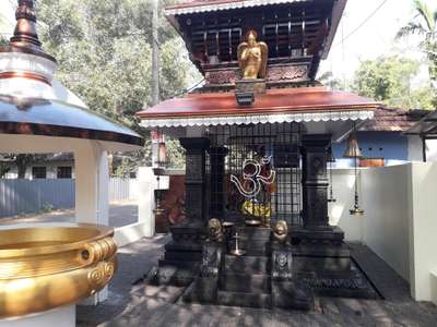 Prayer Room Designs by Painting Works Thaipparampu Prasanth, Alappuzha | Kolo