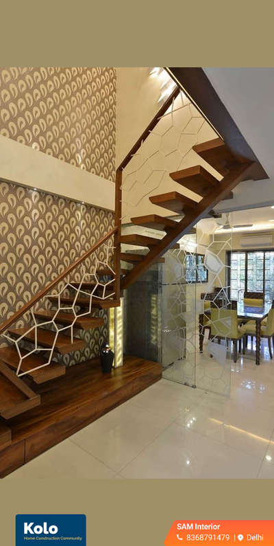 Staircase Designs by Electric Works Electrical  point o6, Panipat | Kolo