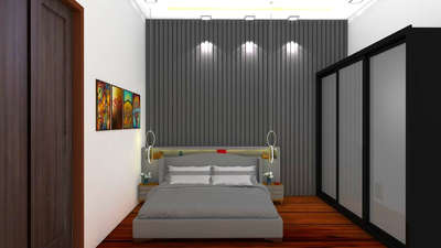Bedroom, Furniture, Storage, Lighting Designs by Interior Designer Hemant Verma, Jaipur | Kolo