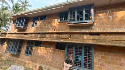 Exterior Designs by Building Supplies SANIO Steeldoors Steel windows, Kozhikode | Kolo